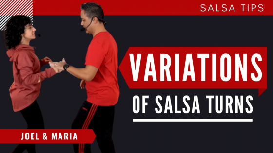 Variations of Salsa Turns in Social Dancing