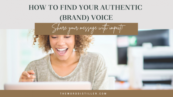 How to find your authentic (brand) voice