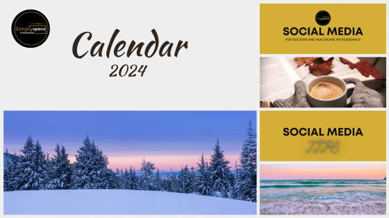 CALENDER 2024  WITH SOCIAL MEDIA TIPS