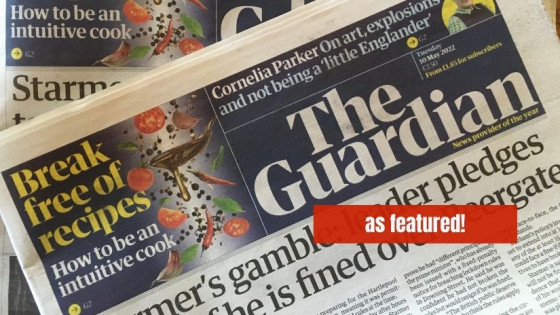As featured in The Guardian