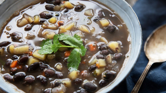 A simple pot of beans