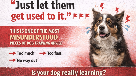 Flooding in Dog Training: What’s Really Happening (And Why It Matters)