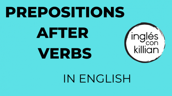 Prepositions after Verbs in English
