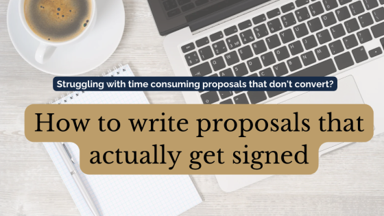 How to write a proposal that actually gets signed