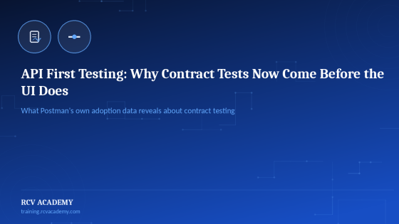 API First Testing: Why Contract Tests Now Come Before the UI Does