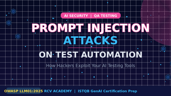 Prompt Injection Attacks on Test Automation: How Hackers Exploit AI Testing Tools