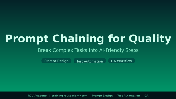 Prompt Chaining for Quality: Break AI Tasks Into Steps