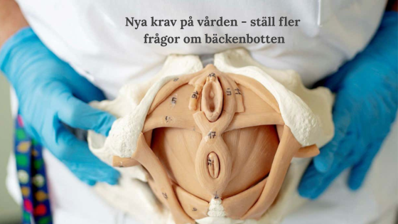 Bäckenbottenproblem börjar i det tysta – men påverkar hela livet