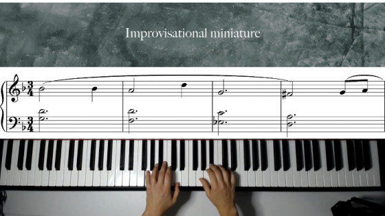 Improvisational miniature 