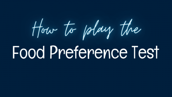 Food preference test