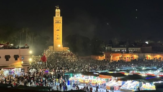 Marrakech, Morocco -  1st day of 57 day trip to West Africa