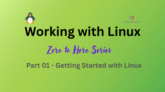 Part 01 - Getting Started with Linux