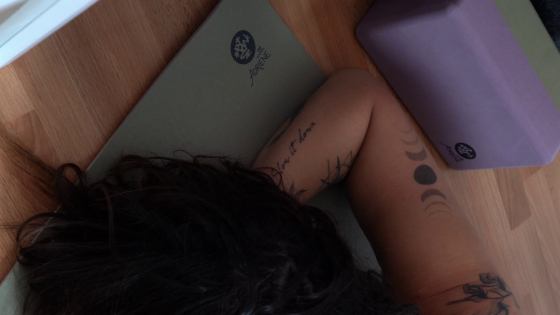 Manduka with Adriene