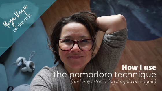 How I use the pomodoro technique (and why I stop using it again and again)