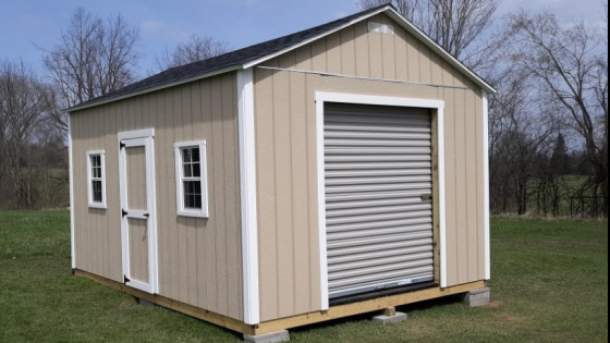 Large shed with Rollup Door in Oriskany, NY