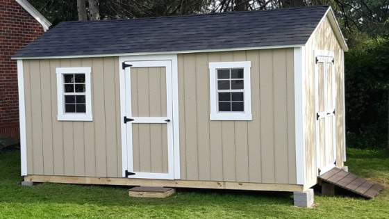 New shed build in Rome, NY