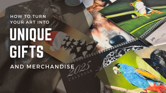 How to Turn Your Art into Unique Christmas Gifts and Merchandise