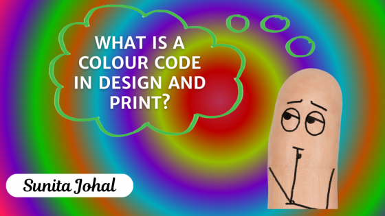 What is a colour code in design and print?