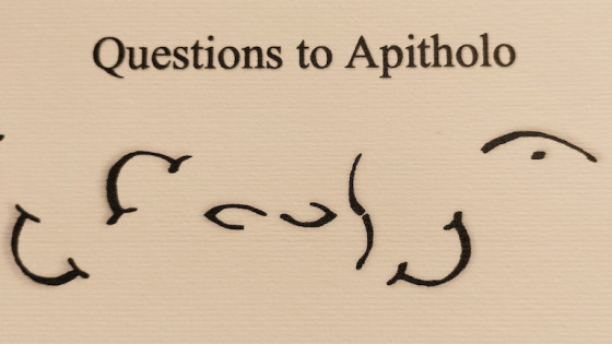Questions to Apitholo #40
