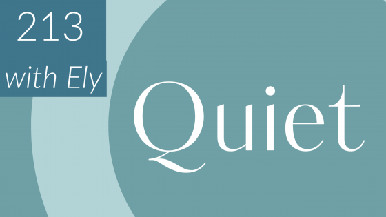 Season 2 - Episode 13: About Quiet (the book), introversion and more with Ely