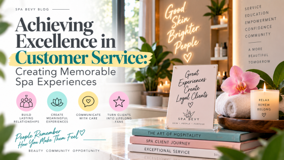 Achieving Excellence in Customer Service: Creating Memorable Spa Experiences