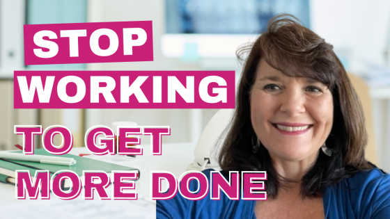 Stop Working to Recover and Achieve Work-Life Balance