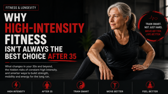 Why High-Intensity Fitness Isn't Always The Best Choice After 35