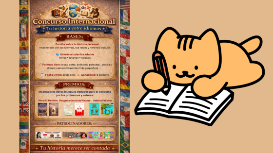✨ Concurso Internacional: Tu historia entre idiomas