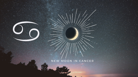 Setting your intentions for the lucky New Moon in Cancer