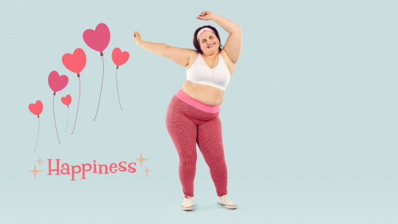 Går det att vara tjock och lycklig?