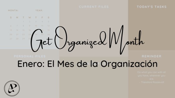 Enero: El Mes de la Organización