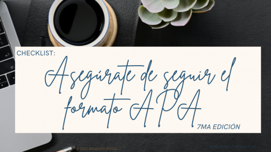 Escribe Informes Investigativos De Calidad Siguiendo El Formato APA