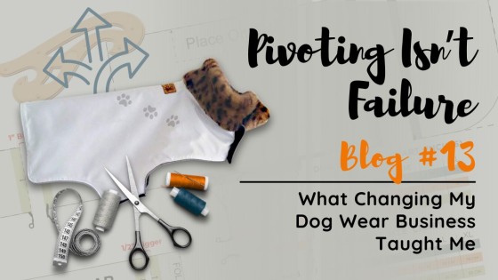 Pivoting Isn’t Failure: What Changing My Dog Wear Business Taught Me