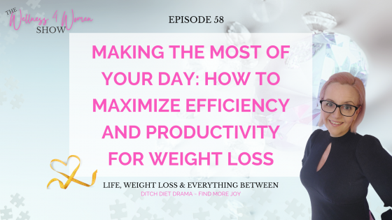 Ep 58: Making the Most of Your Day: How to Maximize Efficiency and Productivity For Weight Loss