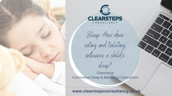 Sleep: How does eating and toileting influence a child's sleep?