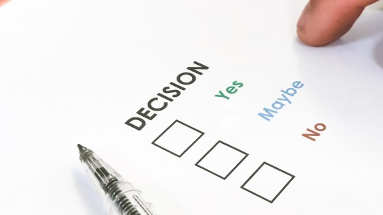 THE ART OF "I CAN'T DECIDE" - DECIDING NOT TO DECIDE!