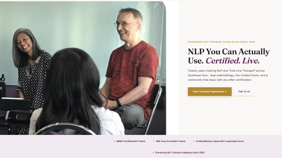 New Website at Asia Mind Dynamics