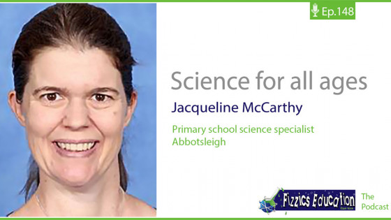 Podcast: Science for all ages with Jacqueline McCarthy