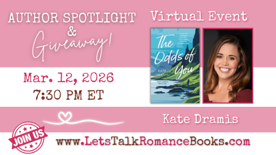 VIRTUAL EVENT: Author Spotlight & Giveaway with Kate Dramis!