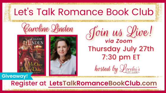 Let's Talk Romance Books with Caroline Linden, plus Giveaways!
