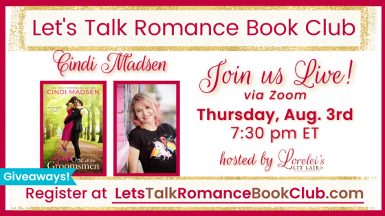 Let's Talk Romance Books with Cindi Madsen, plus Giveaways!