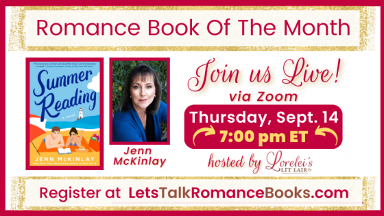 Romance Book Of The Month with Jenn McKinlay, plus Giveaways!
