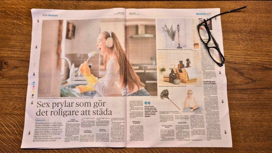 Sex prylar som gör det roligare att städa!