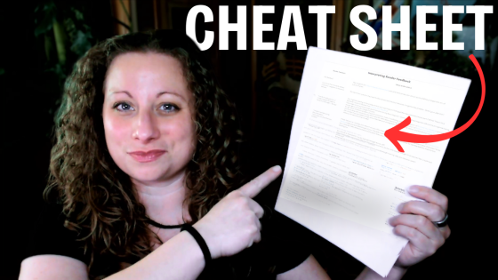 This Beta Reader Cheat Sheet Tells You Exactly What Their Feedback Means