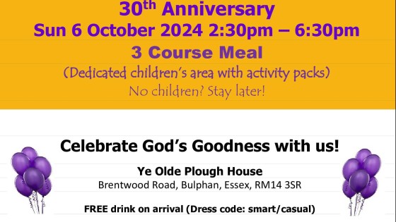 JOIN US TO CELEBRATE 30 YEARS OF KINGDOM KEYS MINISTRY