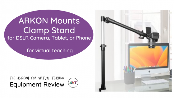 Equipment Review: Arkon Mounts Clamp Stand