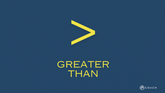 If Good is Enemy of Great...