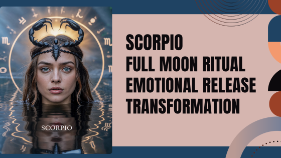 Scorpio Full Moon Ritual for Emotional Release & Transformation