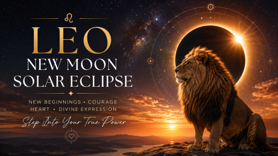 Leo New Moon Solar Eclipse: A Portal of Courage, Authenticity & Divine Expression