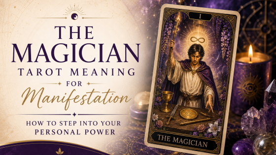 The Magician Tarot Meaning for Manifestation: How to Step Into Your Personal Power